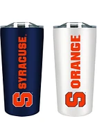 Syracuse Orange Set of 2 18oz Soft Touch Stainless Tumbler - Navy Blue