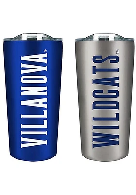 Villanova Wildcats Set of 2 18oz Soft Touch Stainless Tumbler - Blue