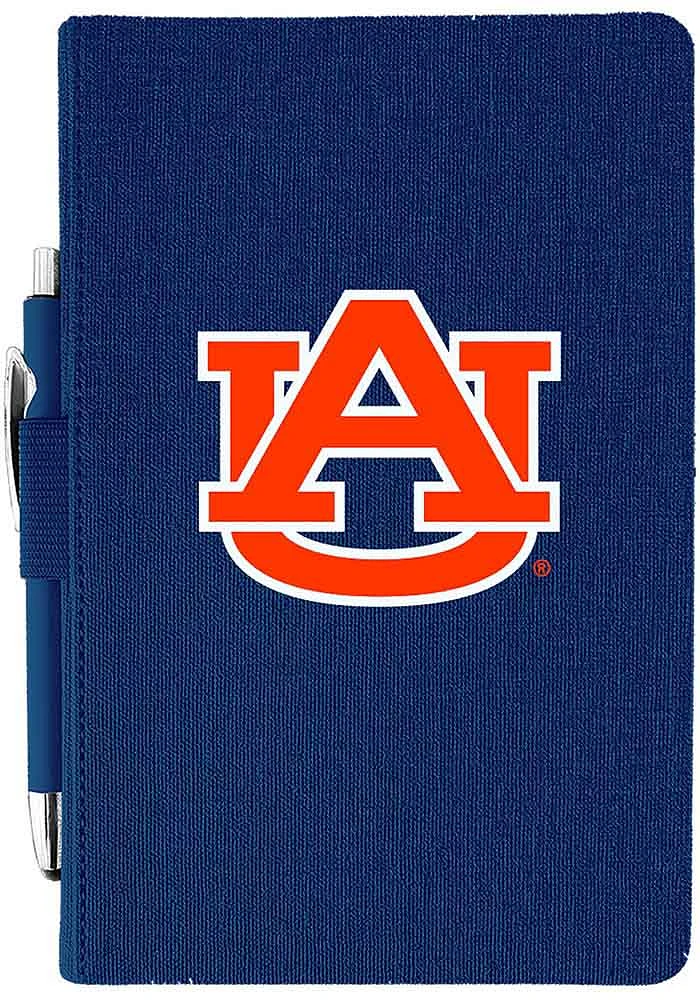 Auburn Tigers Journal Notebook and Folder - Navy Blue