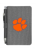 Clemson Tigers Journal Notebook and Folder - Grey
