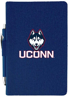 UConn Huskies Journal Notebook and Folder - Navy Blue