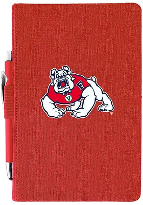Fresno State Bulldogs Journal Notebook and Folder - Red