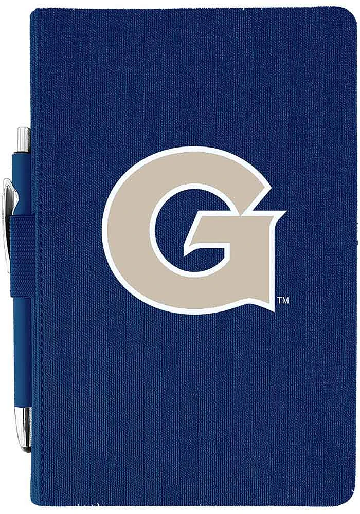 Georgetown Hoyas Journal Notebook and Folder - Navy Blue