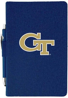 GA Tech Yellow Jackets Journal Notebook and Folder - Navy Blue