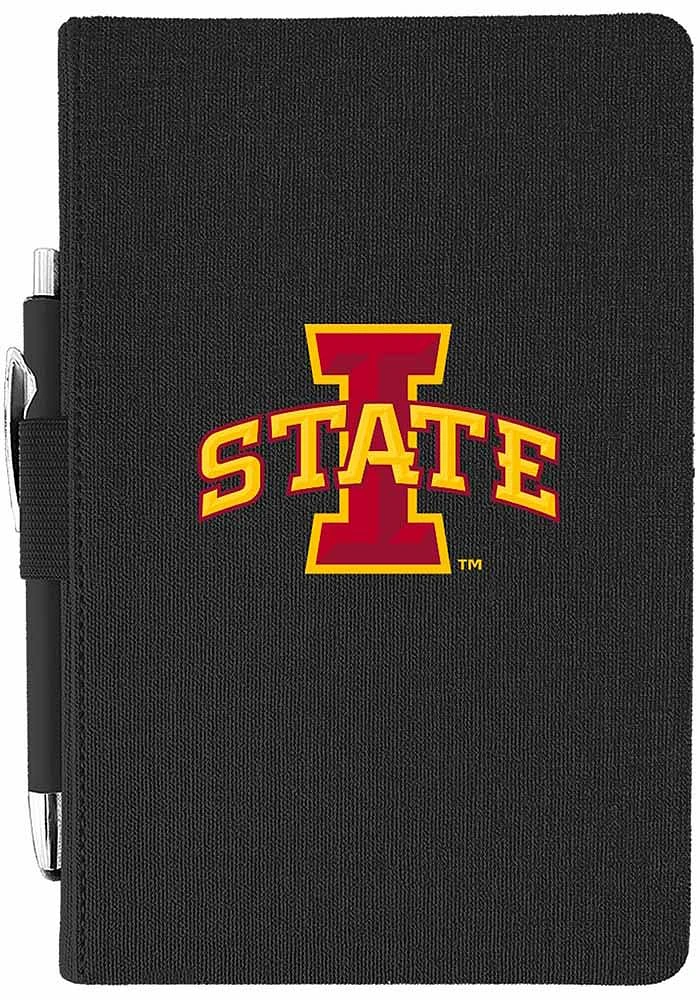 Iowa State Cyclones Journal Notebook and Folder - Black