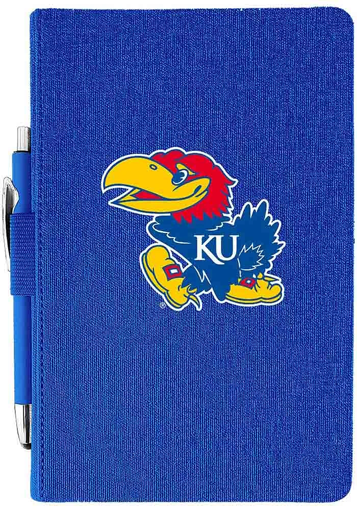Kansas Jayhawks Journal Notebook and Folder - Blue