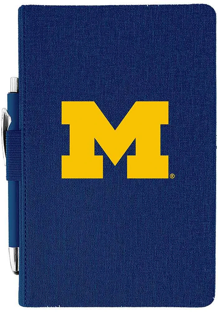 Michigan Wolverines Journal Notebook and Folder - Blue