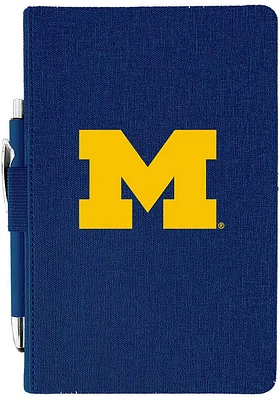 Michigan Wolverines Journal Notebook and Folder - Blue