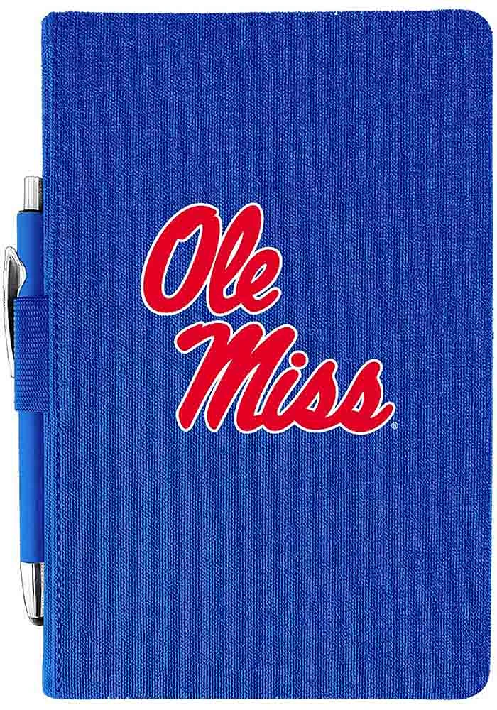 Ole Miss Rebels Journal Notebook and Folder - Blue