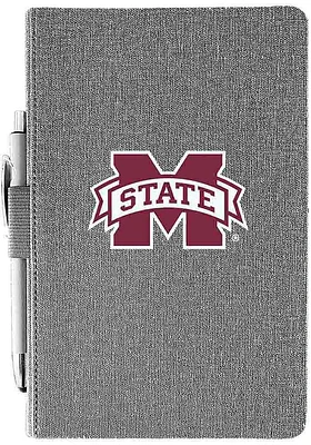 Mississippi State Bulldogs Journal Notebook and Folder - Grey