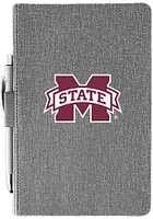 Mississippi State Bulldogs Journal Notebook and Folder - Grey