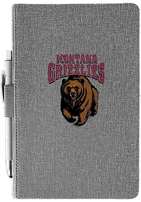 Montana Grizzlies Journal Notebook and Folder - Grey