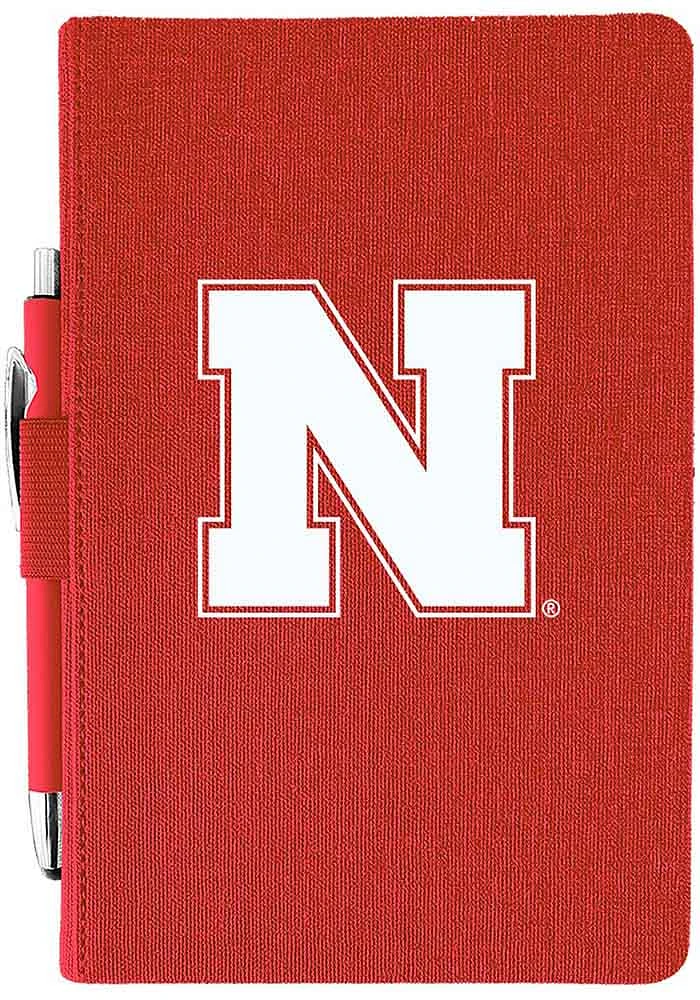 Red Nebraska Cornhuskers Journal Notebooks and Folders