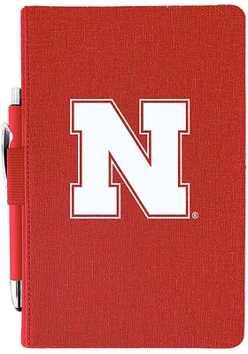 Red Nebraska Cornhuskers Journal Notebooks and Folders