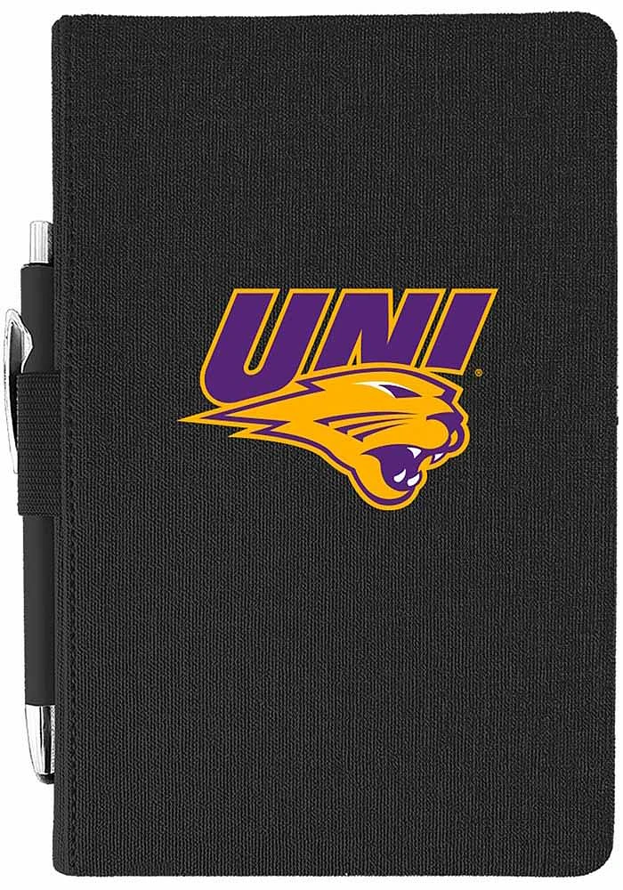 Northern Iowa Panthers Journal Notebook and Folder - Black