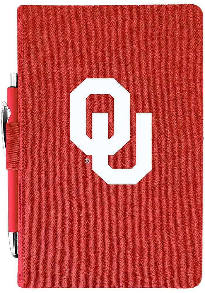 Oklahoma Sooners Journal Notebook and Folder - Red