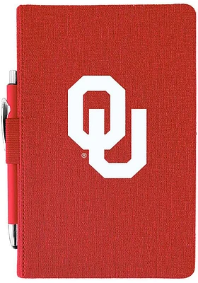 Oklahoma Sooners Journal Notebook and Folder - Red