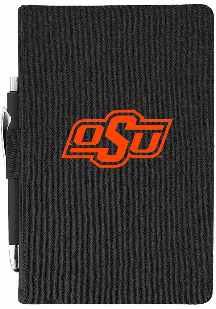 Oklahoma State Cowboys Journal Notebook and Folder - Black