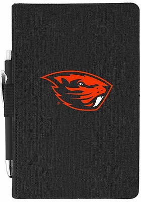 Oregon State Beavers Journal Notebook and Folder - Black