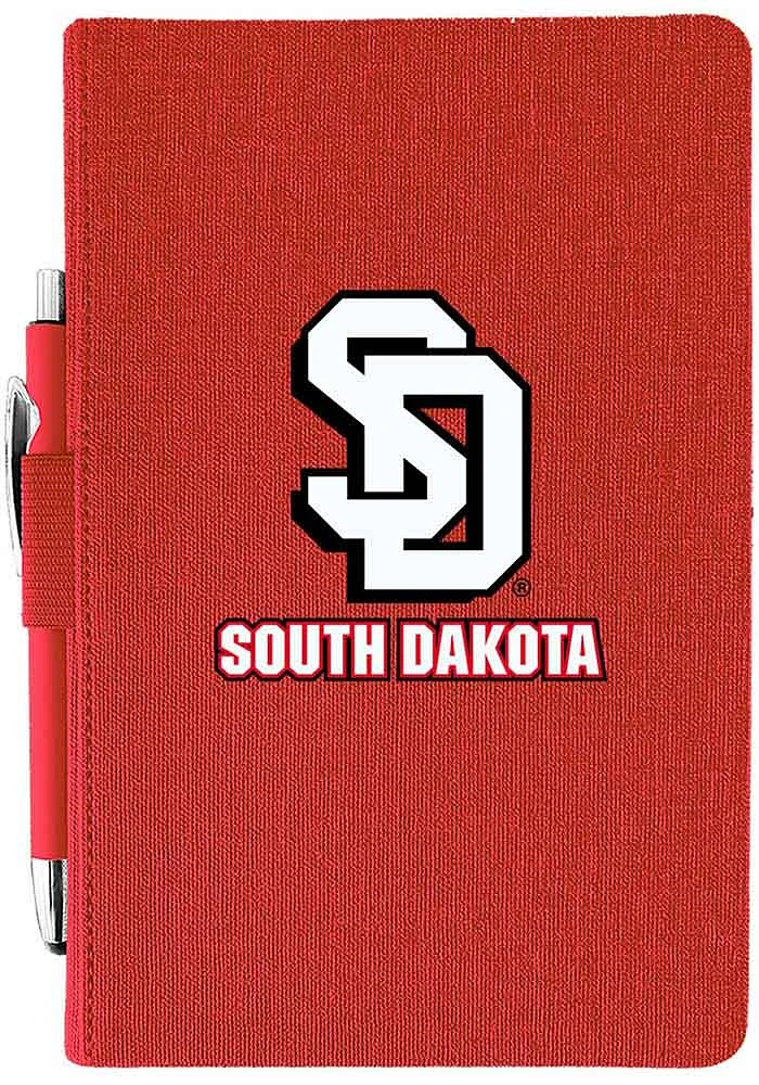 South Dakota Coyotes Journal Notebook and Folder - Red