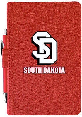 South Dakota Coyotes Journal Notebook and Folder - Red