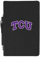 TCU Horned Frogs Journal Notebook and Folder - Black
