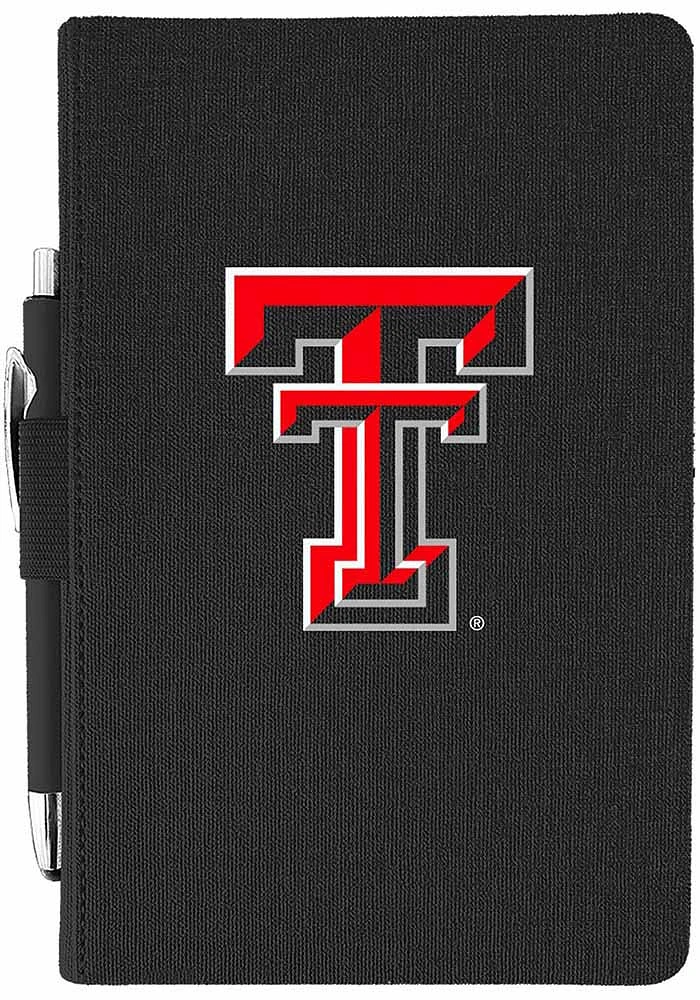 Texas Tech Red Raiders Journal Notebook and Folder - Black