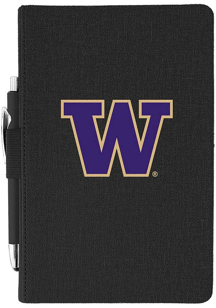 Black Washington Huskies Journal Notebooks and Folders