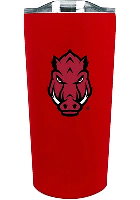 Arkansas Razorbacks Team Logo 18oz Soft Touch Stainless Steel Tumbler