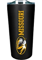 Missouri Tigers Team Logo 18 oz Soft Touch Stainless Steel Tumbler - Black