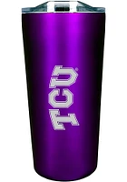 TCU Horned Frogs Team Logo 18oz Soft Touch Stainless Steel Tumbler