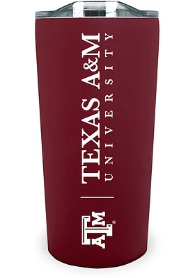 Texas A&M Aggies Team Logo 18oz Soft Touch Stainless Steel Tumbler