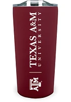 Texas A&M Aggies Team Logo 18oz Soft Touch Stainless Steel Tumbler