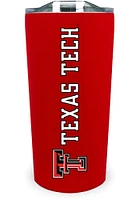 Texas Tech Red Raiders Team Logo 18oz Soft Touch Stainless Steel Tumbler