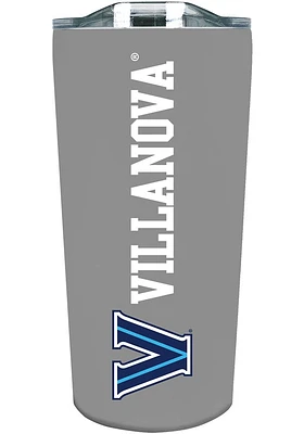 Villanova Wildcats Team Logo 18oz Soft Touch Stainless Steel Tumbler - Silver