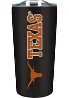 Texas Longhorns 18 oz Soft Touch Stainless Steel Tumbler - Black