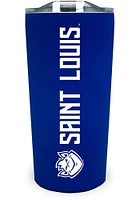 Saint Louis Billikens 18 oz Soft Touch Stainless Steel Tumbler - Blue