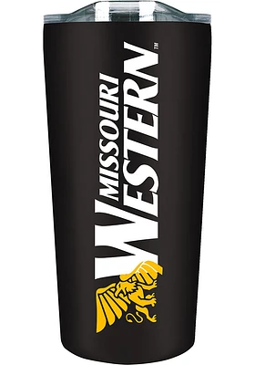 Missouri Western Griffons 18 oz Soft Touch Stainless Steel Tumbler - Black