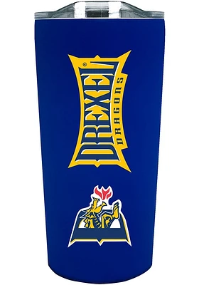 Drexel Dragons 18 oz Soft Touch Stainless Steel Tumbler - Blue