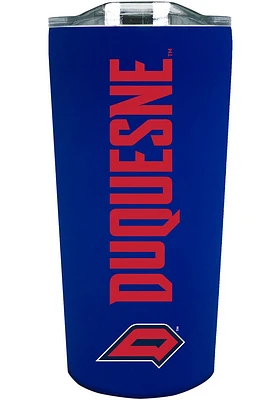 Duquesne Dukes 18 oz Soft Touch Stainless Steel Tumbler - Blue