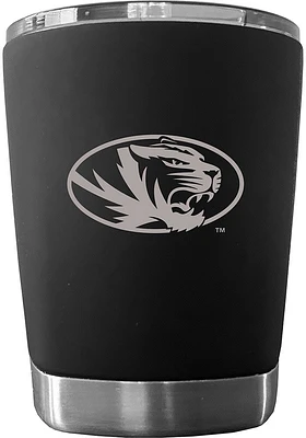 Missouri Tigers 12 oz Low Ball Stainless Steel Tumbler - Black