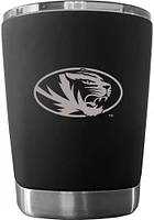 Missouri Tigers 12 oz Low Ball Stainless Steel Tumbler - Black