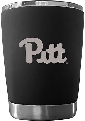 Pitt Panthers 12 oz Low Ball Stainless Steel Tumbler - Black
