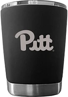 Pitt Panthers 12 oz Low Ball Stainless Steel Tumbler - Black