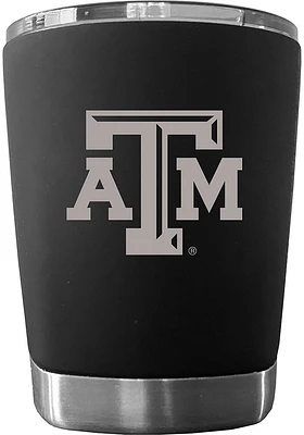 Texas A&M Aggies 12 oz Low Ball Stainless Steel Tumbler - Black