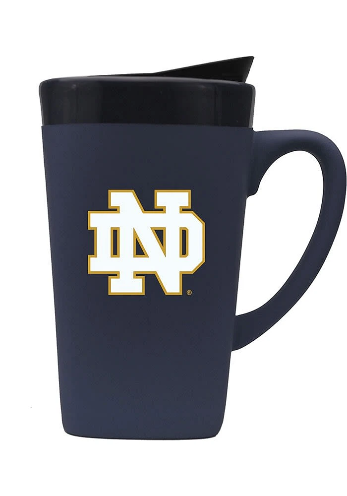 Notre Dame Fighting Irish 16oz Ceramic Mug - Navy Blue