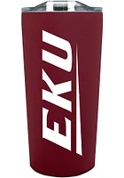 Eastern Kentucky Colonels Team Logo 18oz Soft Touch Stainless Steel Tumbler - Burgundy