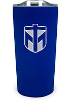 Thomas More Saints Team Logo 18oz Soft Touch Stainless Steel Tumbler - Blue