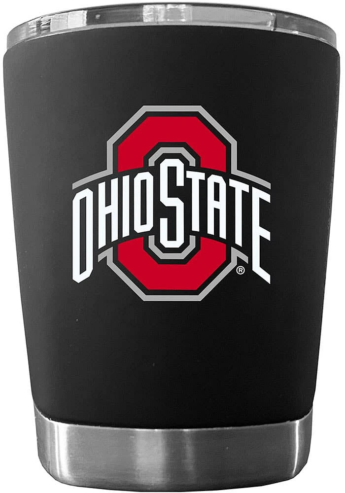 Ohio State Buckeyes 12oz Low Ball Stainless Steel Tumbler - Black