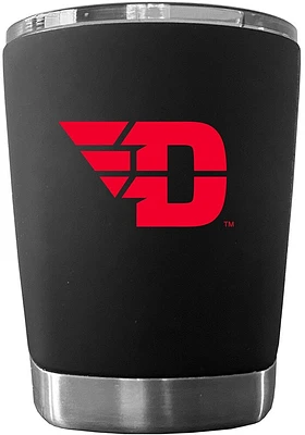 Dayton Flyers 12oz Low Ball Stainless Steel Tumbler - Black